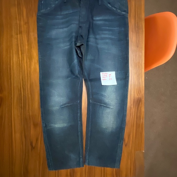 Scotch and soda size 33 waist dark denim faded jeans - Picture 4 of 4